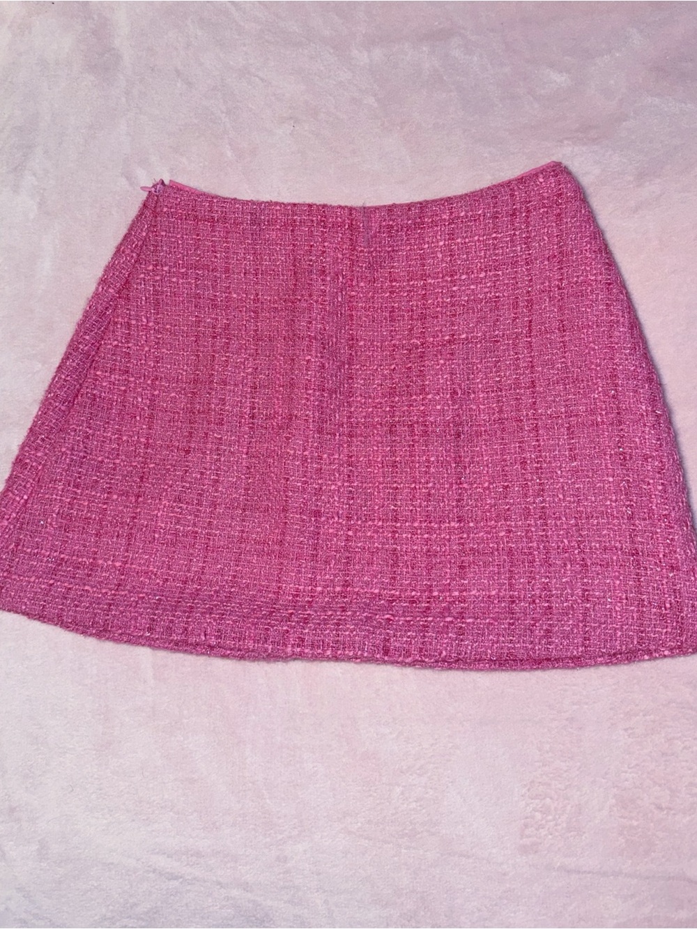 Pink Tweed Mini Skirt - Elle Woods and Barbie style